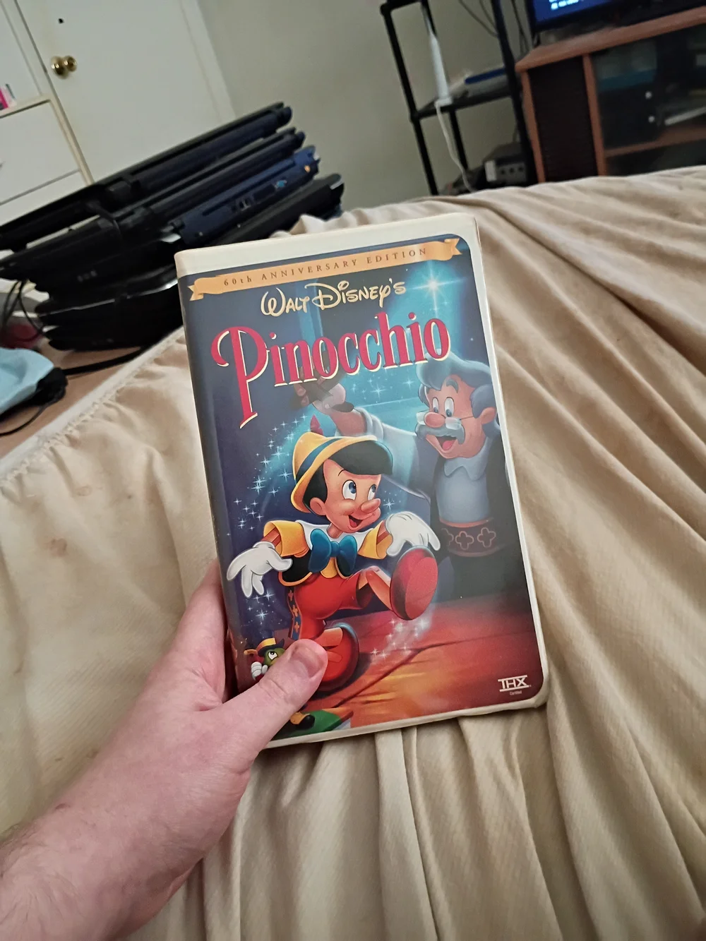 Disney Pinocchio VHS - Classic Blue Cover